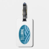 Telluride Colorado buitenshuis Bagagelabel (Achterkant verticaal)