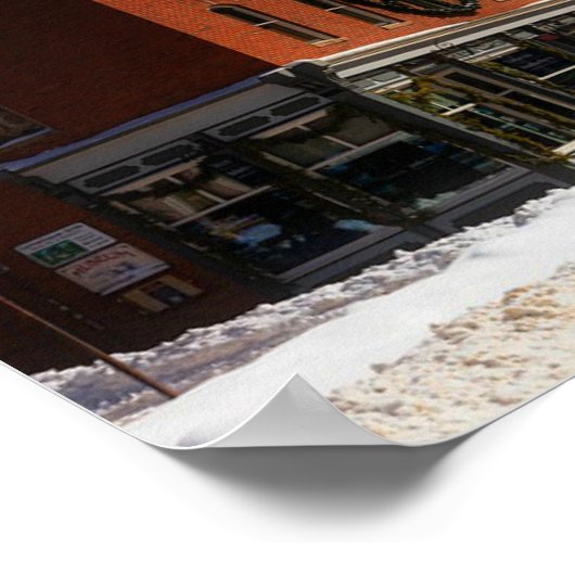 Telluride, Colorado-landschapsfoto Poster (Hoek)