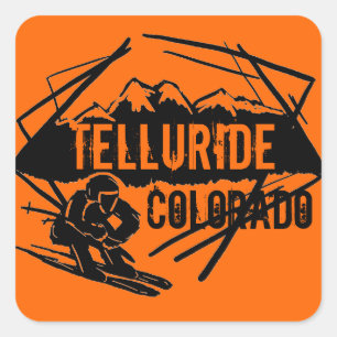 Telluride Colorado logo stickers