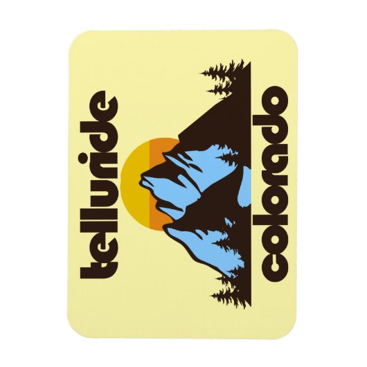 Telluride, Colorado Magneet (Verticaal)