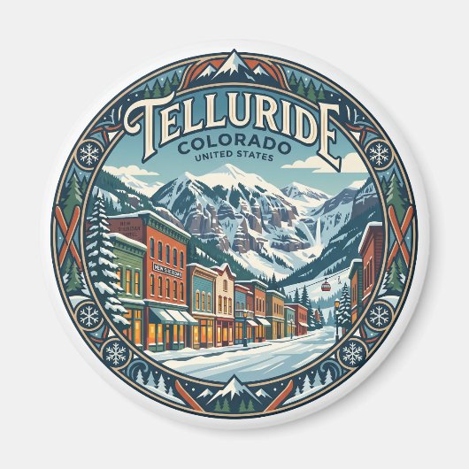 Telluride Colorado Magneet (Voorkant)