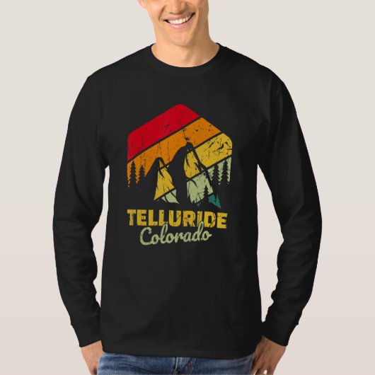 Telluride Colorado Mountain Bear T-shirt (Voorkant)