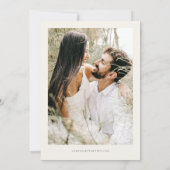 TELLURIDE Colorado Mountain Ski Travel Wedding Kaart (Achterkant)