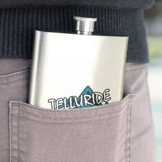 Telluride Colorado Mountains Flacon (Voorbeeld)