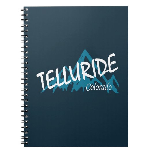 Telluride Colorado Mountains Notitieboek (Voorkant)