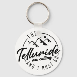 Telluride Colorado Mountains - Ski Souvenir Sleutelhanger