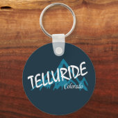 Telluride Colorado Mountains Sleutelhanger (Achterkant)