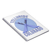 Telluride, Colorado Notitieboek (Rechterzijde)