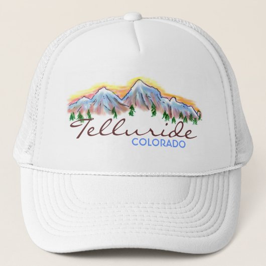 Telluride Colorado pet voor bergkunst (Voorkant)