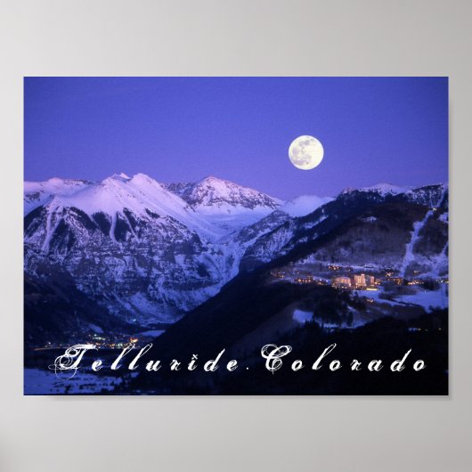 Telluride Colorado Print (Voorkant)