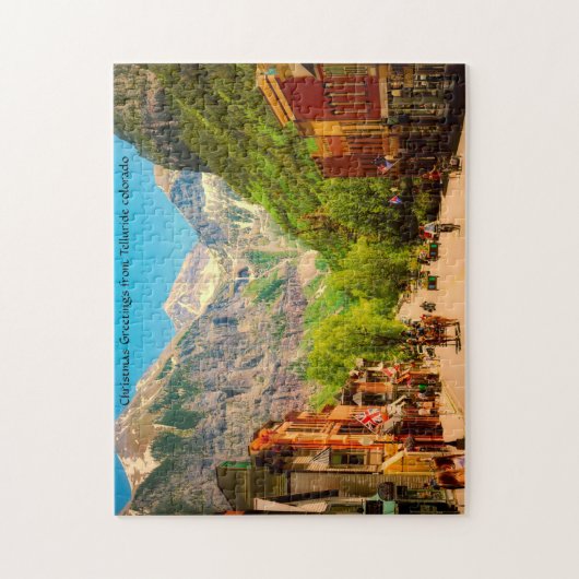 Telluride colorado puzzel legpuzzel (Verticaal)