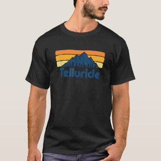 Telluride Colorado Retro  Bergen 80s Vib T-shirt