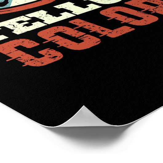 Telluride Colorado Retro Skiing Snowboarding Poster (Hoek)