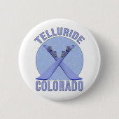 Telluride, Colorado Ronde Button 5,7 Cm (Voorkant)