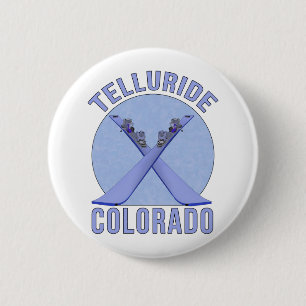 Telluride, Colorado Ronde Button 5,7 Cm