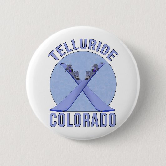 Telluride, Colorado Ronde Button 5,7 Cm (Voorkant)