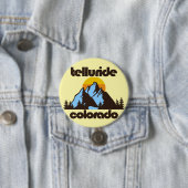 Telluride, Colorado Ronde Button 7,6 Cm (In situ)