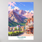 Telluride - Colorado - Schilderachtig wandeling Poster (Voorkant)