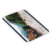 Telluride Colorado Ski Mountains Waterverf Magneet (Rechterzijde)