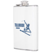 Telluride Colorado Skier Heupfles (Links)