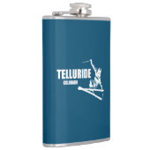 Telluride Colorado Skier Heupfles (Rechts)