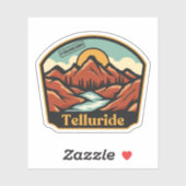 Telluride, Colorado Sticker (Vel)
