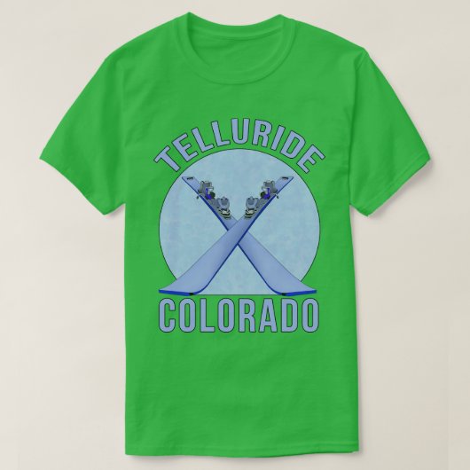 Telluride Colorado T-shirt (Design voorkant)