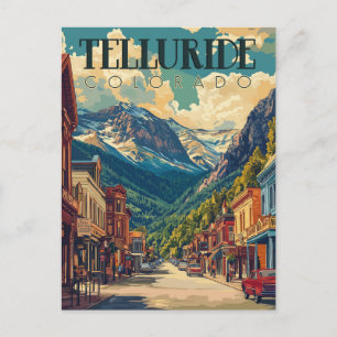 Telluride, Colorado Vintage Travel Briefkaart