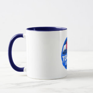 Telluride Colorado-vlag barst koffie-mok kop