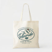 Telluride Colorado Wedding Welcome Canvas tas (Voorkant)