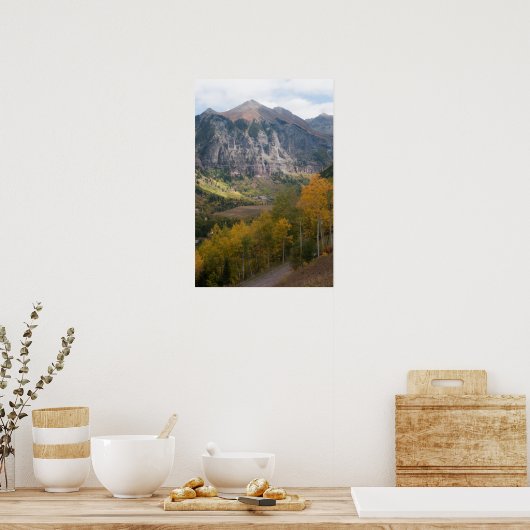 Telluride in de Herfst Poster (Keuken)
