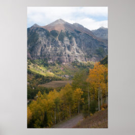Telluride in de Herfst Poster