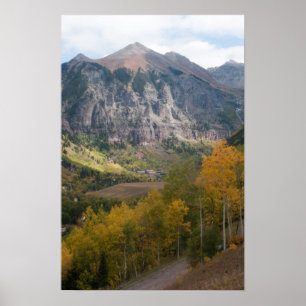 Telluride in de Herfst Poster