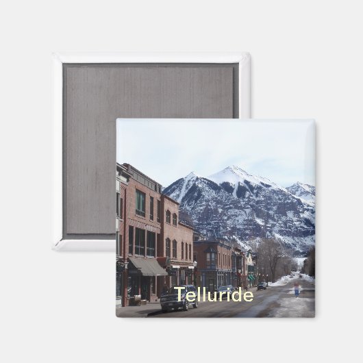 Telluride koelkastmagneet magneet (Voorkant / Achterkant)