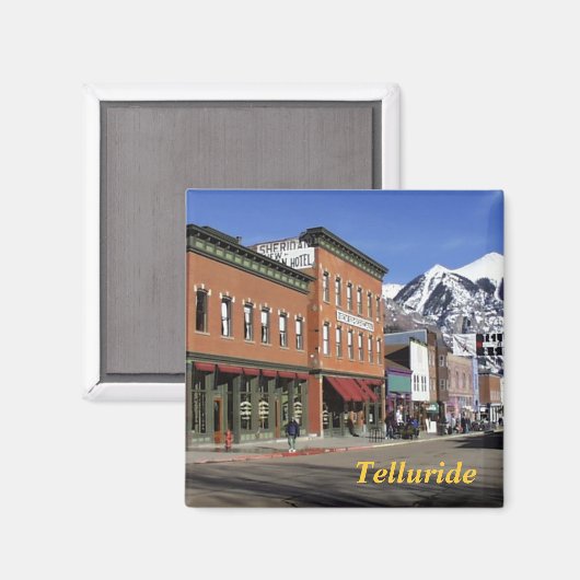 Telluride magneet (Voorkant / Achterkant)