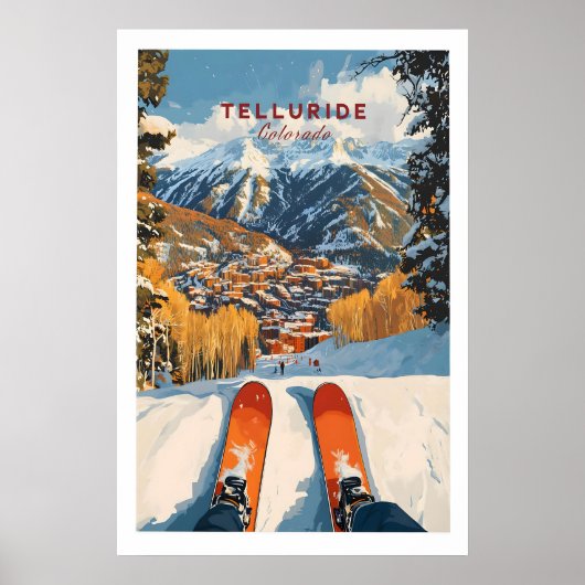 Telluride Ski Poster 1 (Voorkant)