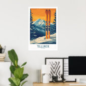 Telluride Ski Print - Colorado 1 (Thuiskantoor)