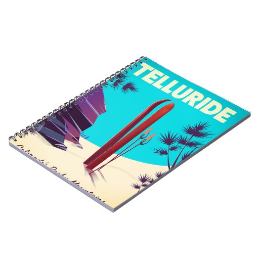 Telluride Ski Rocky Mountains Notitieboek (Linkerzijde)