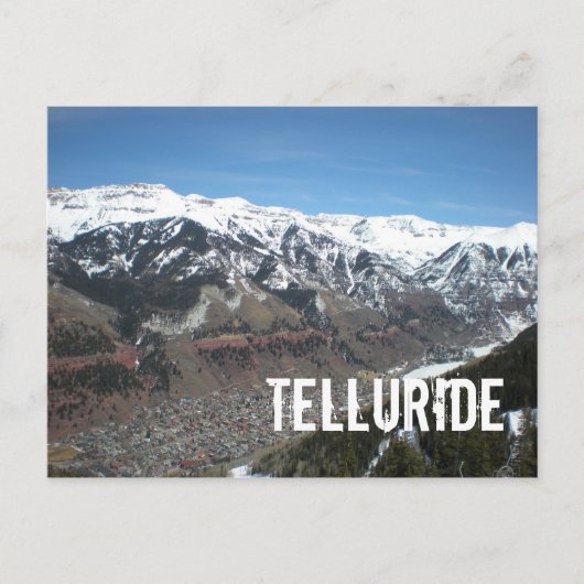 Telluride Town Briefkaart (Voorkant)