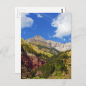 Telluride Valley Autumn Colors Briefkaart (Voorkant / Achterkant)