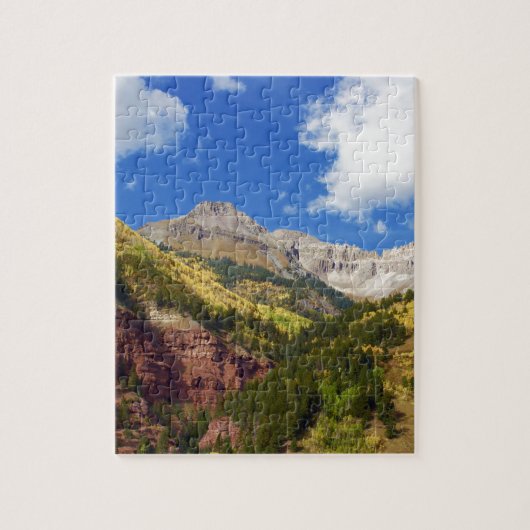 Telluride Valley Autumn Colors Legpuzzel (Verticaal)