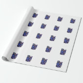 Tellurium-personage uit de ATOMIVRA™ Cadeaupapier (Uitgerold)