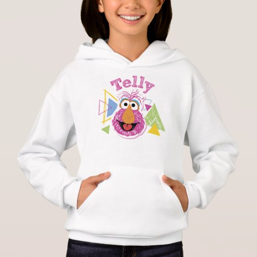 Telly Monster Pret-grafiek (Voorkant)