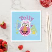 Telly Monster Pret-grafiek Servet (Insitu)