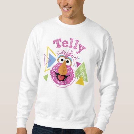 Telly Monster Pret-grafiek Trui (Voorkant)