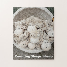 Telraadsel Slaapdolle Schapen, 28 cm x 36 cm, 252  Legpuzzel