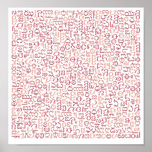 Telugu Poster (Voorkant)