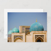 Telyashayakh Mosque: Domes Briefkaart (Voorkant / Achterkant)