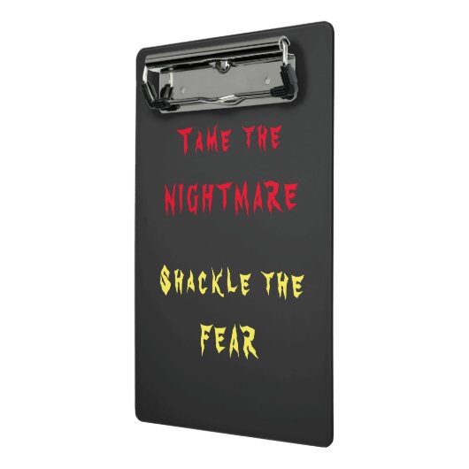 Tem het Nightmare Mini Klembord (Angled2)