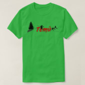 Tem Temu Ski Long T-shirt (Design voorkant)